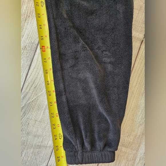 Athleta Size XS Recover Cozy Jogger Pull On Black Fleece w/ Pockets Super Warm! - Picture 10 of 10